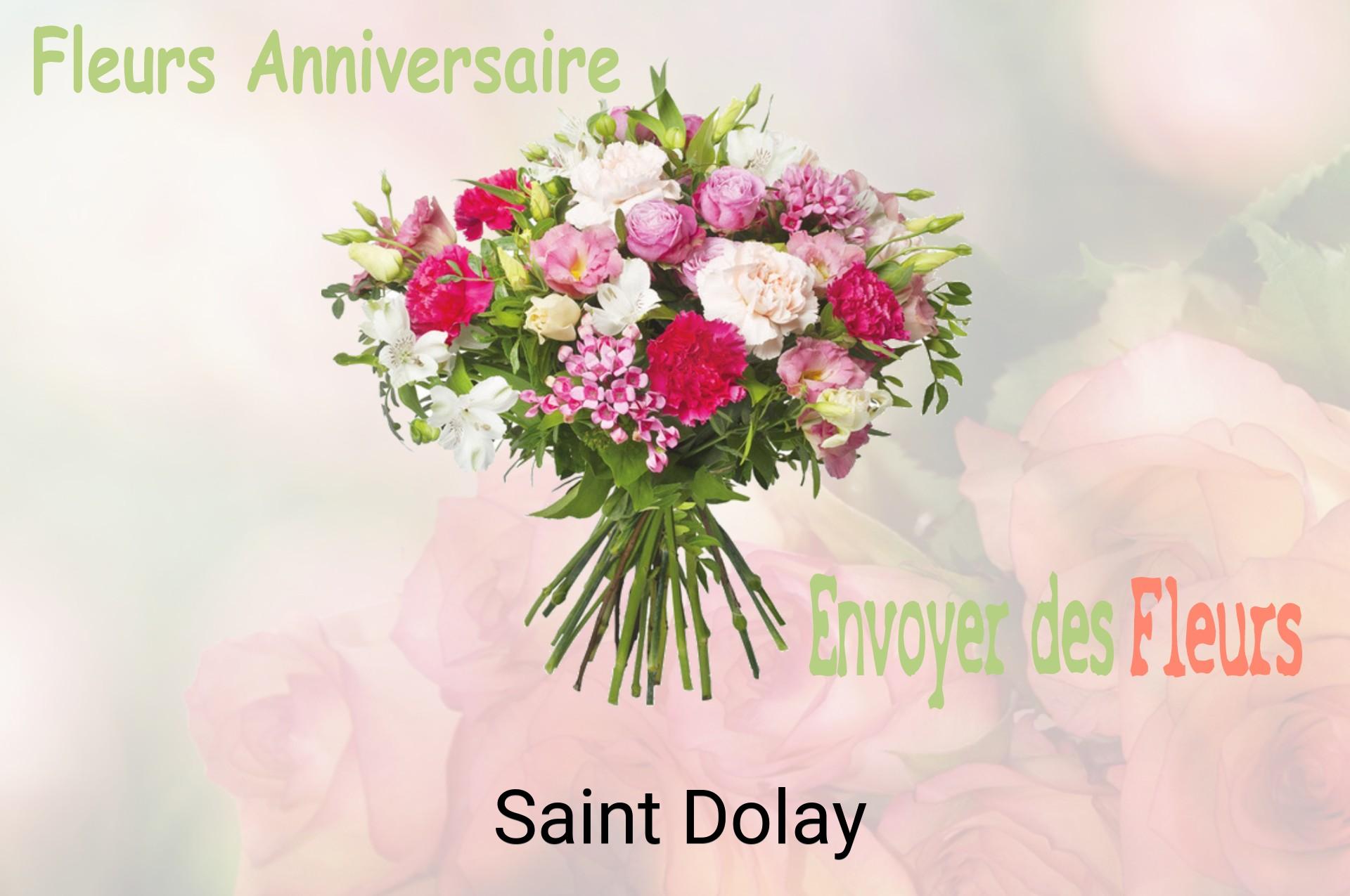 Bouquet de fleurs d’anniversaire livré à Saint-Dolay